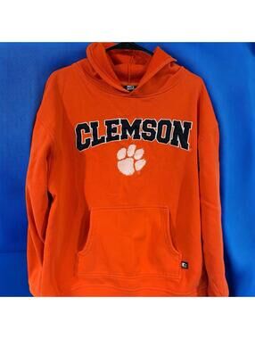 STARTER hoodie sweatshirt Mens Size Large Clemson Tigers